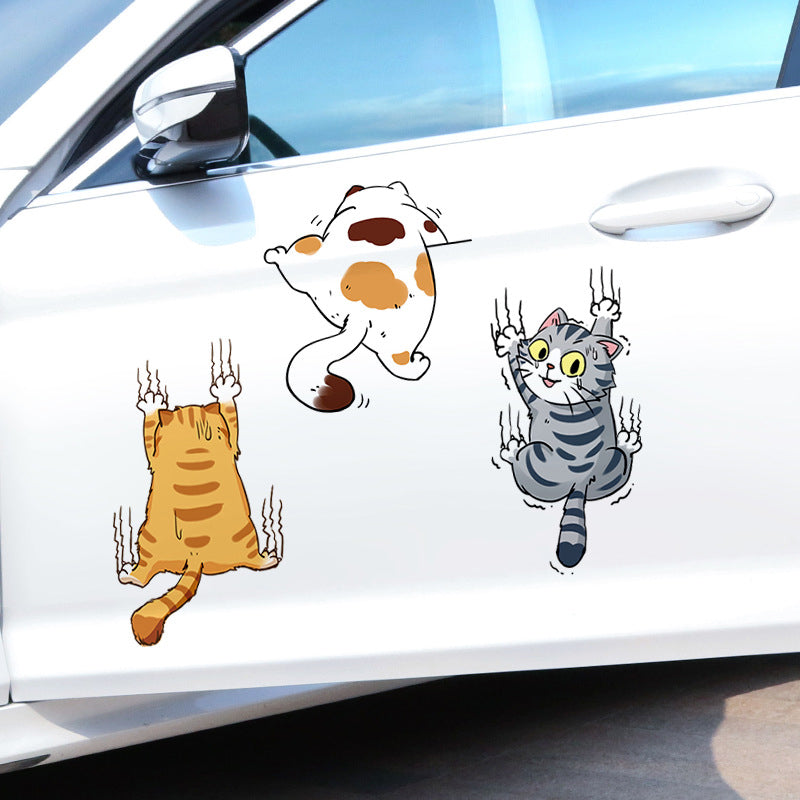 ✨Niedliche Katze Cartoon Auto Aufkleber