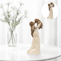 Engel der Freundschaft Hund Monument Figur