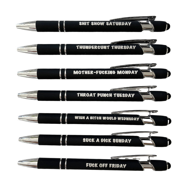 Lustiges Kugelschreiber-Set