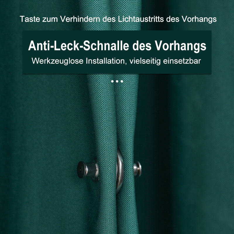 Metallschnallen für Vorhänge (3 Stück)