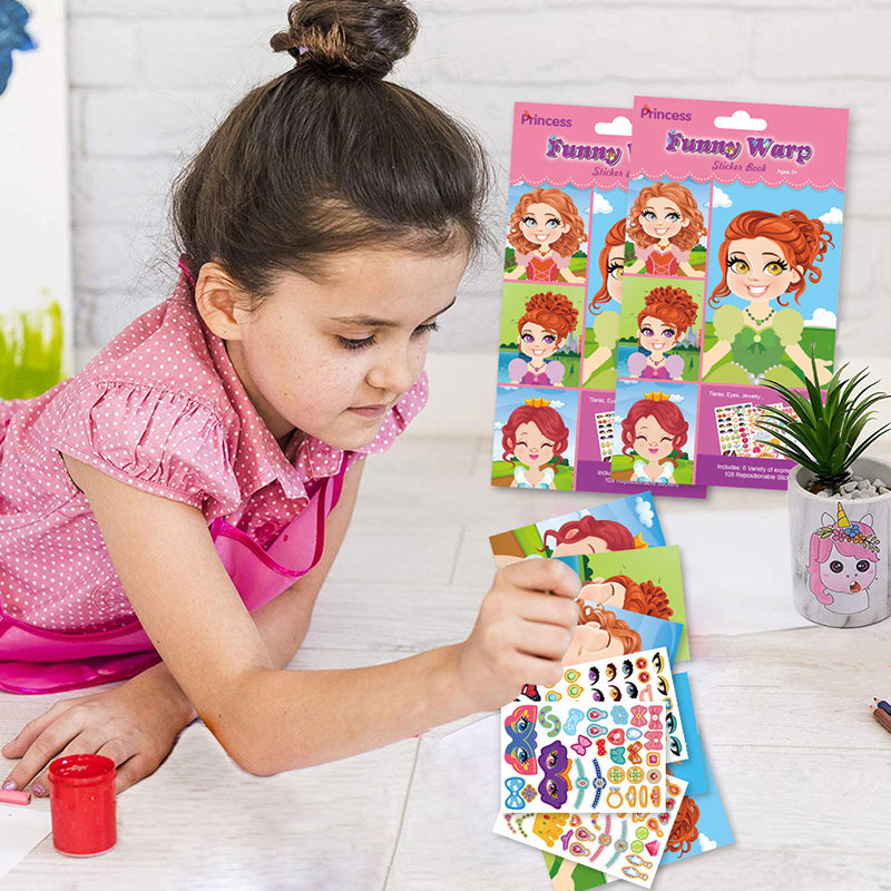 Kleinkind-Stickerbuch für Jungen und Mädchen