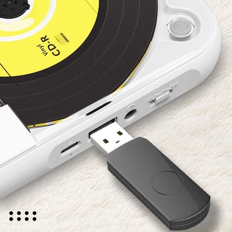 Tragbarer Bluetooth-fähiger CD-Player