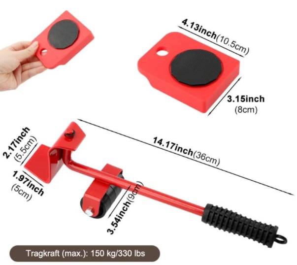 Möbelhubwerkzeug-Set