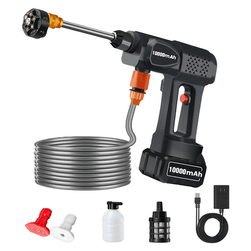 6-in-1-Sprühdüse Autowaschwasserpistole