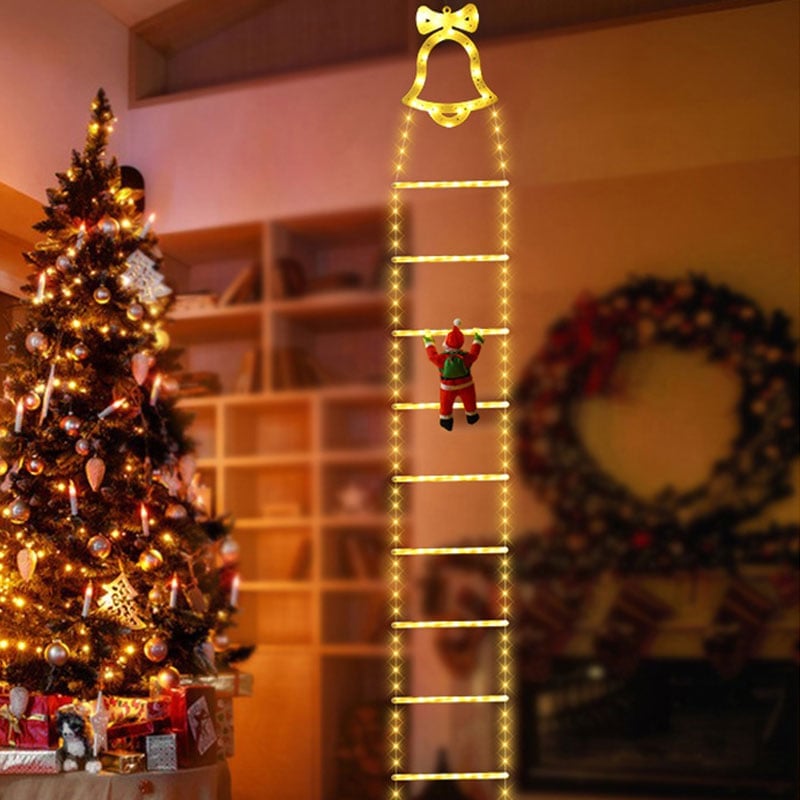Weihnachtsmann LED-Leiterlicht