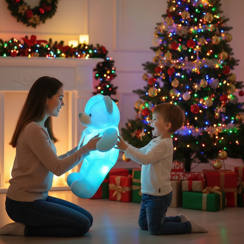 LED Leuchtender Teddybär Plüsch