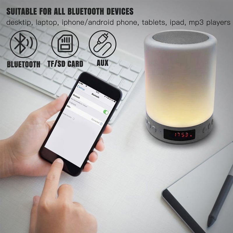 LED Bluetooth-Lautsprecher mit Fernbedienung