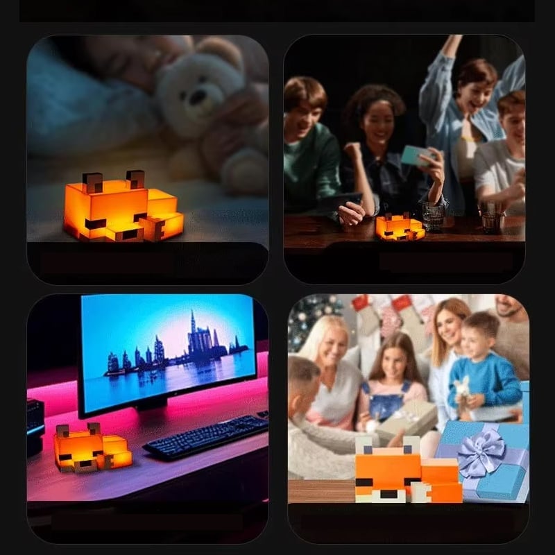 Pixel-Fuchs LED-Nachtlicht