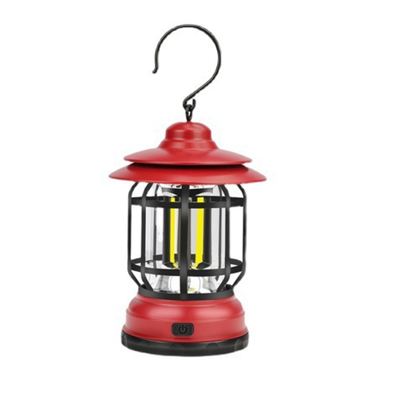 Tragbare Retro Camping Lampe