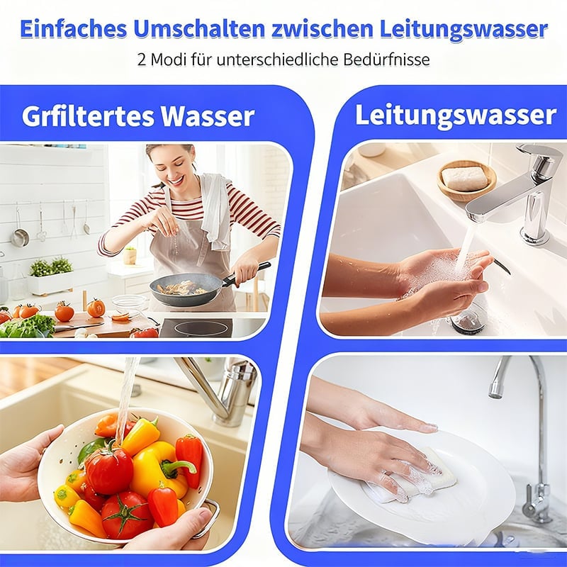 Wasserfilter für den Spültischhahn