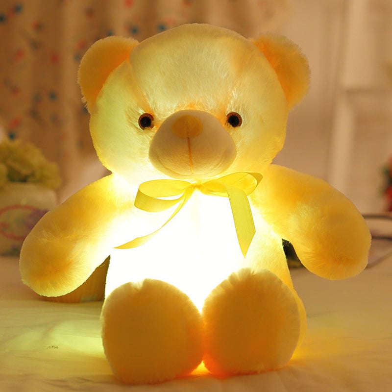 LED Leuchtender Teddybär Plüsch