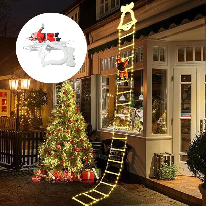 Weihnachtsmann LED-Leiterlicht