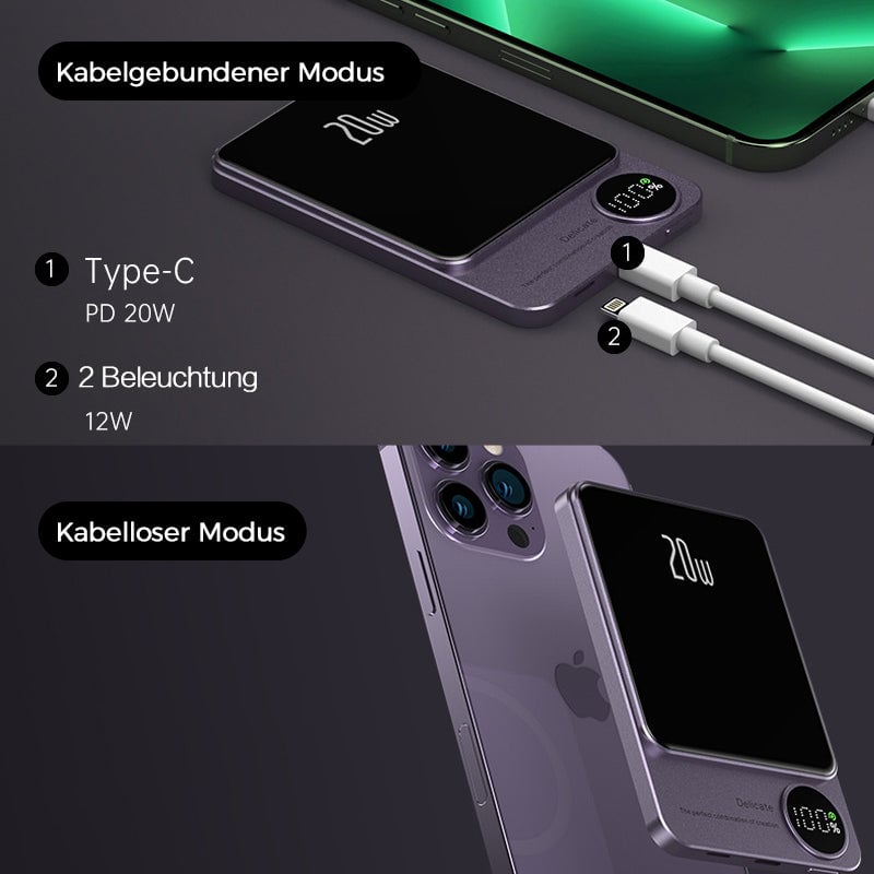 Magnetische Powerbank