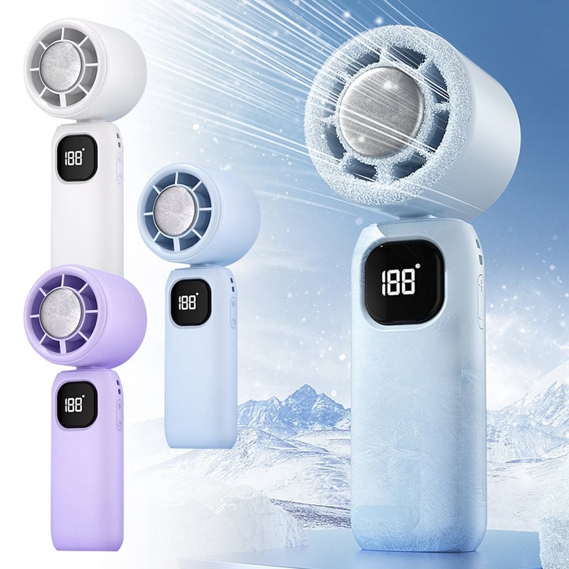 Klappbarer Ice Cooling Handventilator