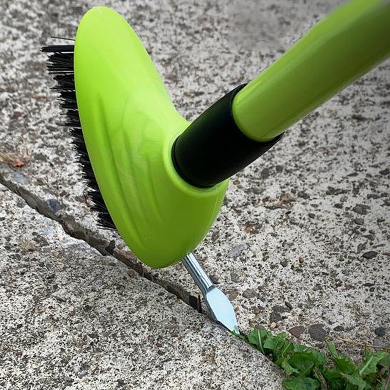 3-in-1-Kombiset mit vielseitiger Unkrautbürste