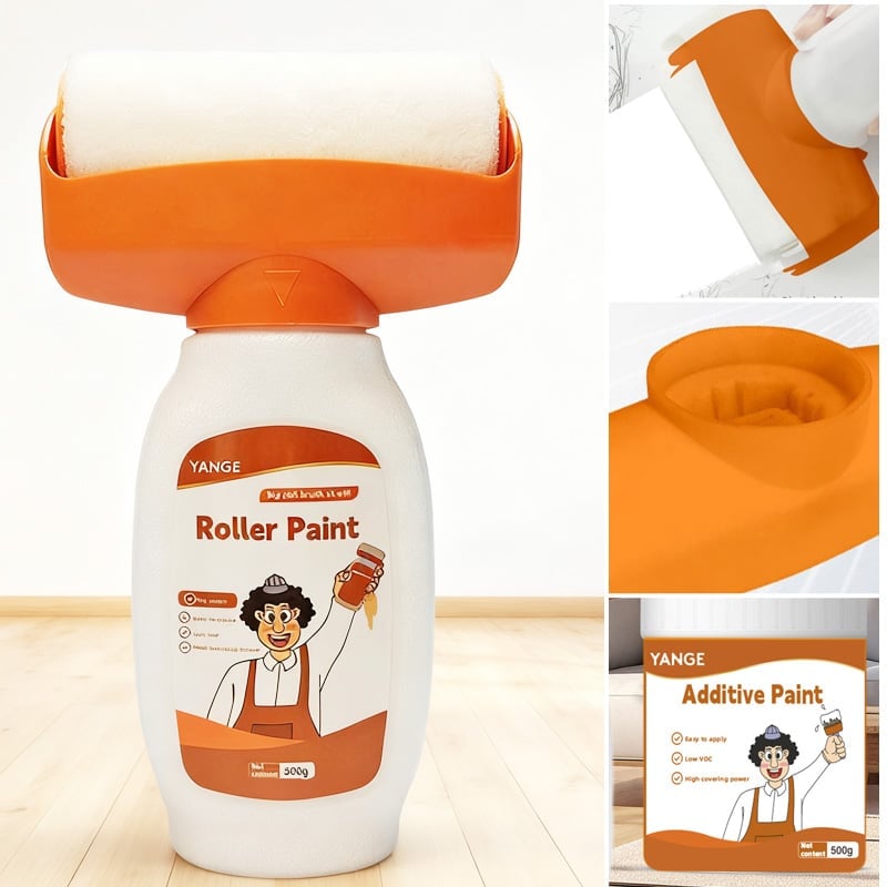 Wandreparatur-Rollfarbe