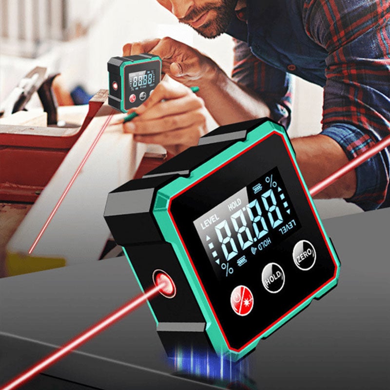 Digitales Doppelseitiges Laser-Magnet-Wasserwaage