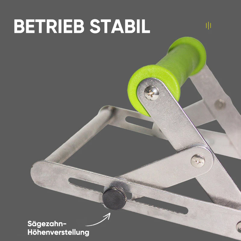 Hilfsrahmen für die Schneidemaschine