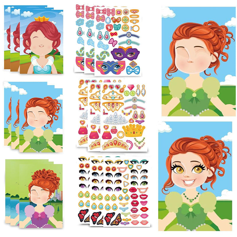 Kleinkind-Stickerbuch für Jungen und Mädchen