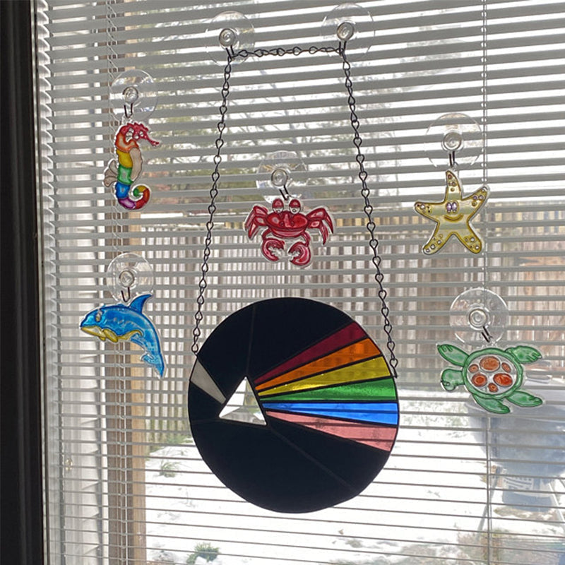 Farbige Moderne Regenbogendekoration