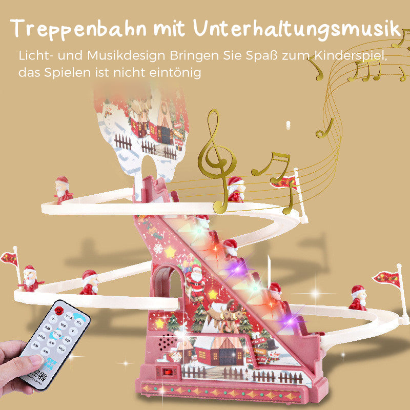 Weihnachtsmann elektrisches und rutschgleitendes Spielzeug
