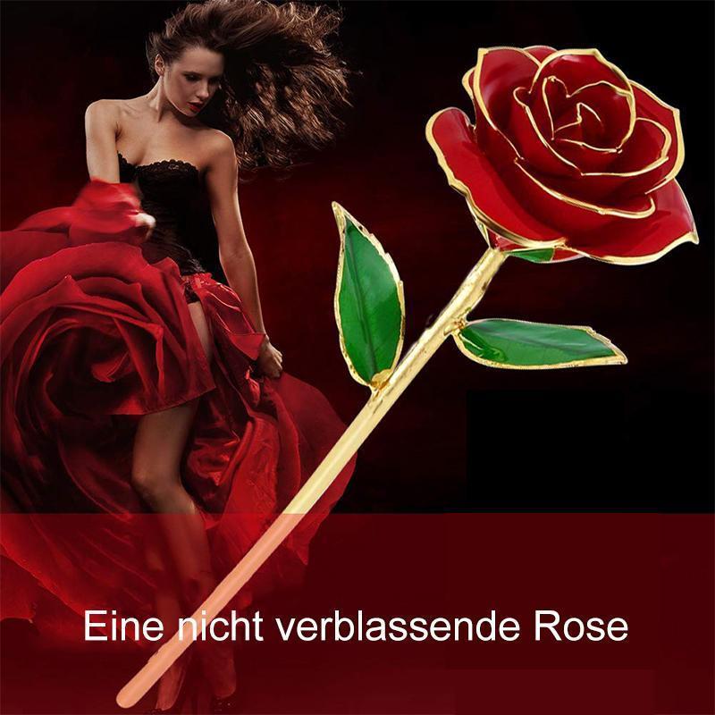 Blüte Ewige 24K Gold Rose