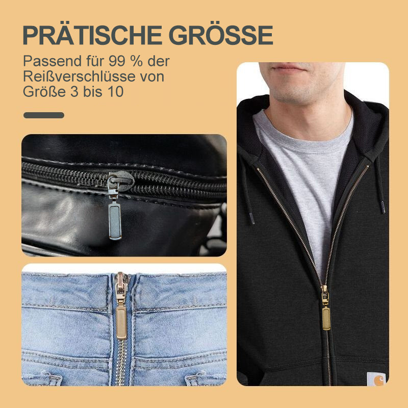 Werkzeugloser abnehmbarer stilvoller Reißverschluss (5 STÜCKE/PACKUNG)