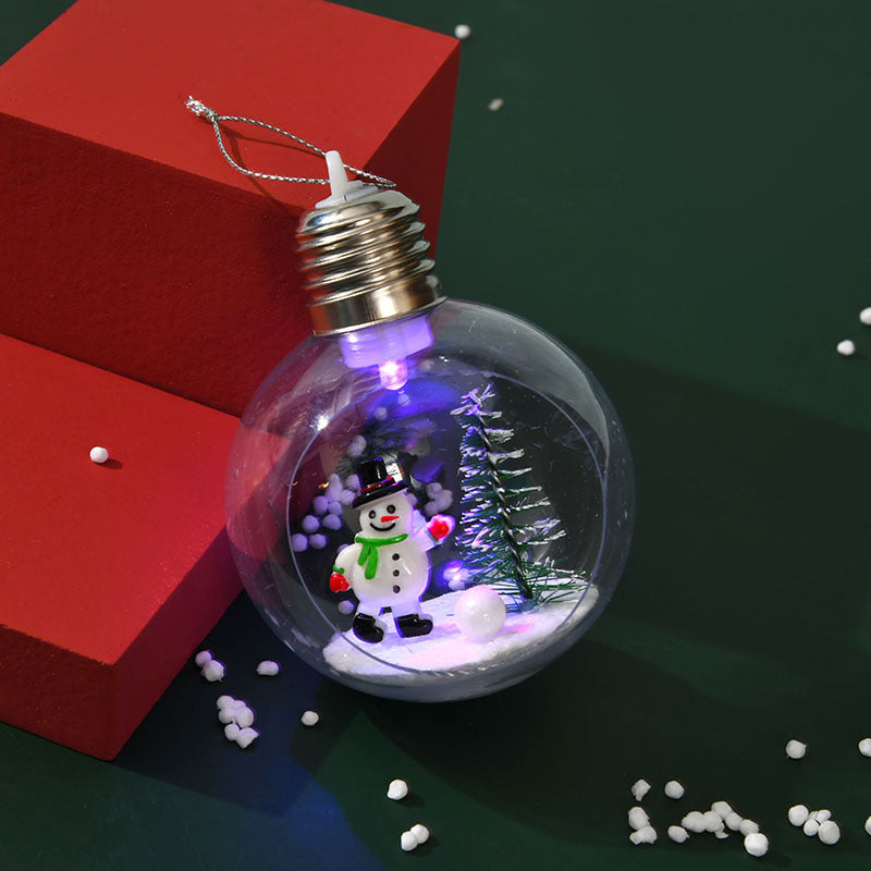 Christbaumschmuck Leuchtkugeln