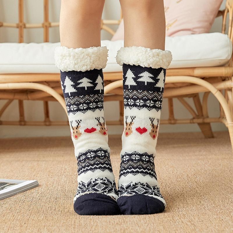 Ultra-Plüsch Weiche Rutschfeste Socken (1 Paar)