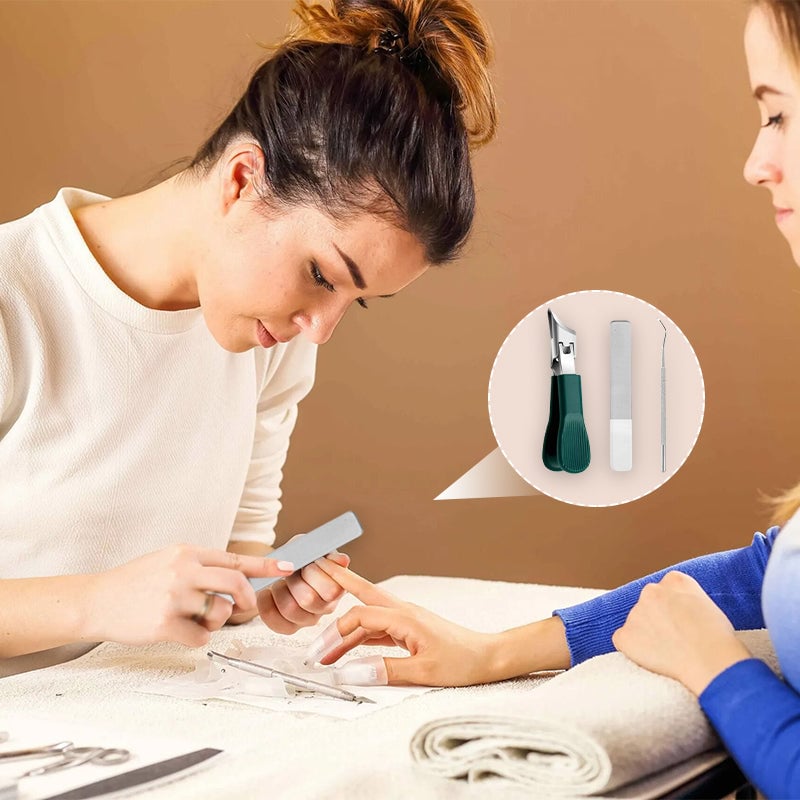 Premium 3-teiliges Adlerschnabel-Nagelknipser-Set