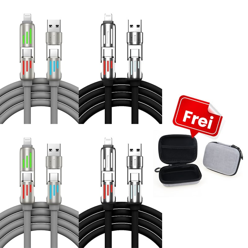 New 240W 4-in-1  USB-C-Kabel