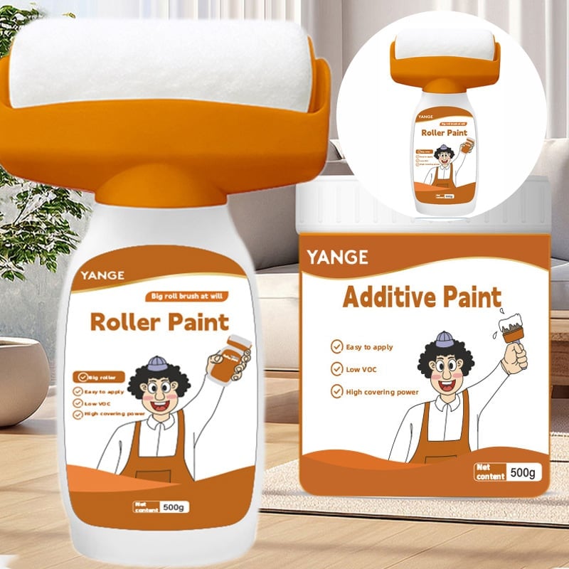 Wandreparatur-Rollfarbe