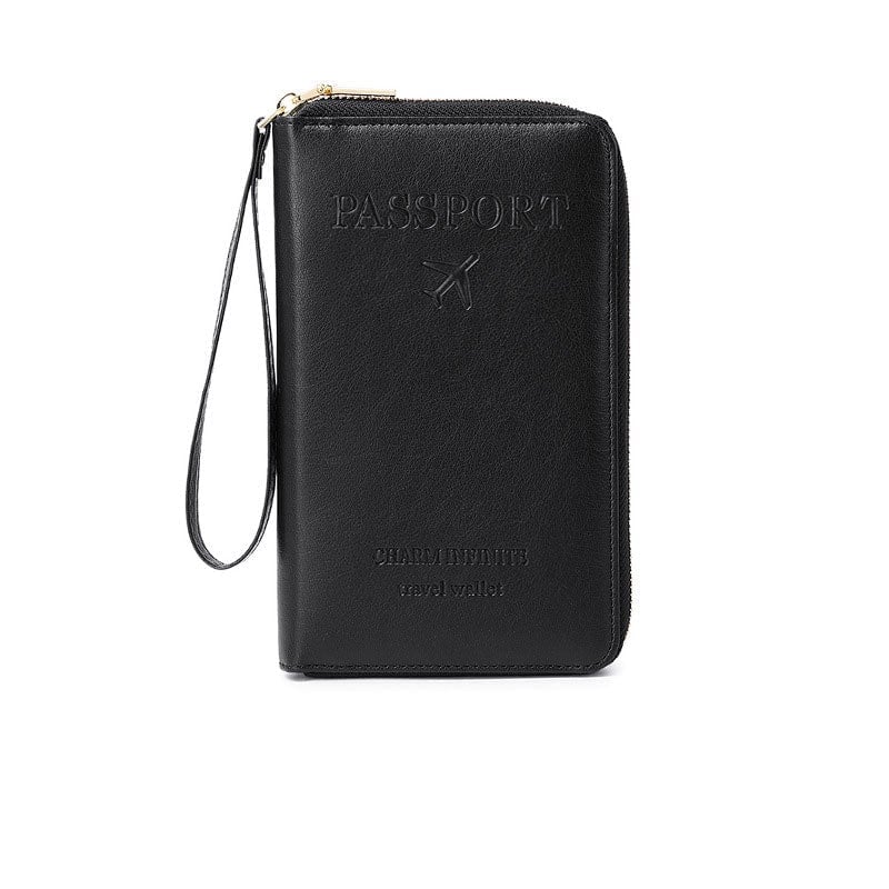 Multifunktionale RFID Reisepass-Brieftasche