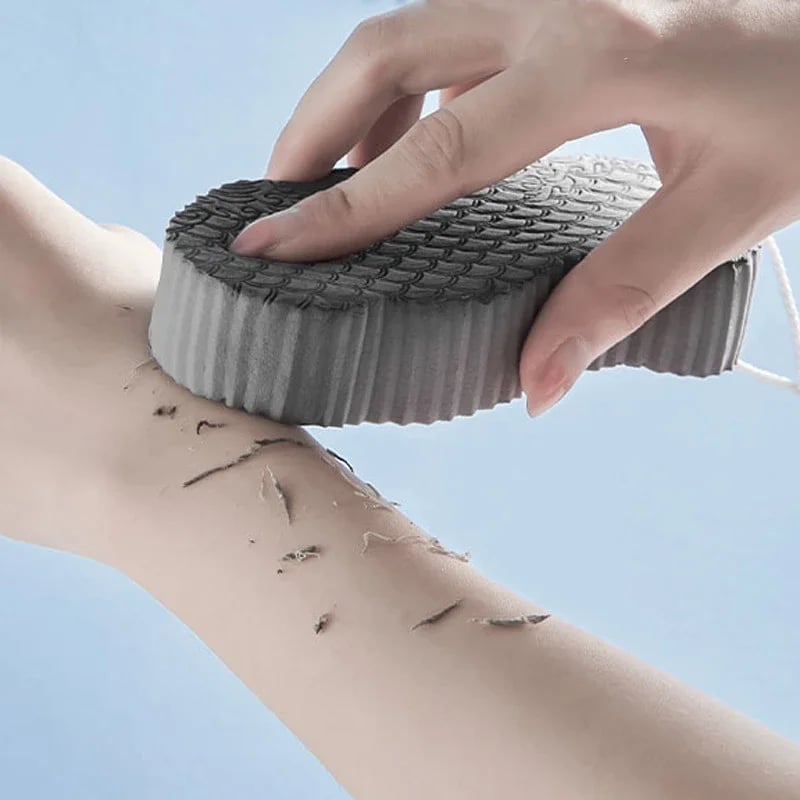 Magischer Peeling-Badeschwamm