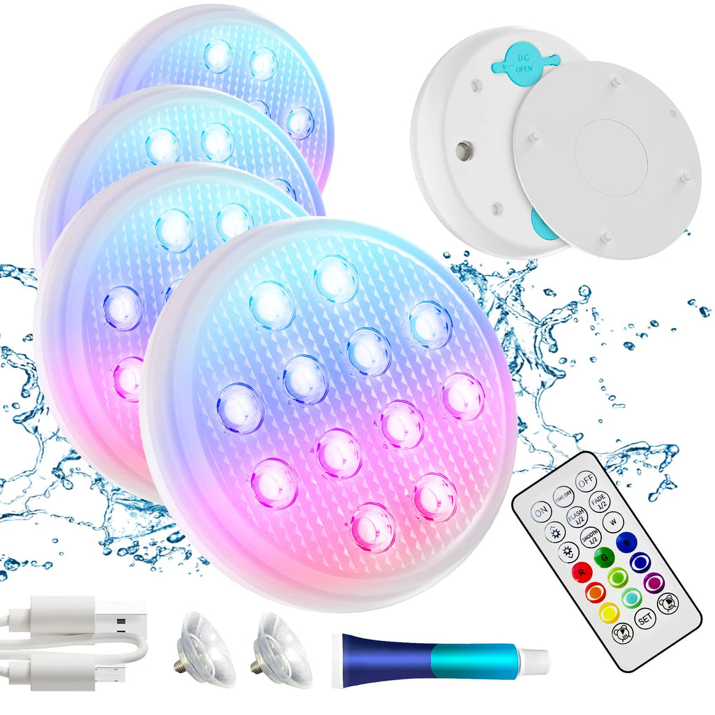 Doppelschichtiges wasserdichtes selbstklebendes LED-Poollicht