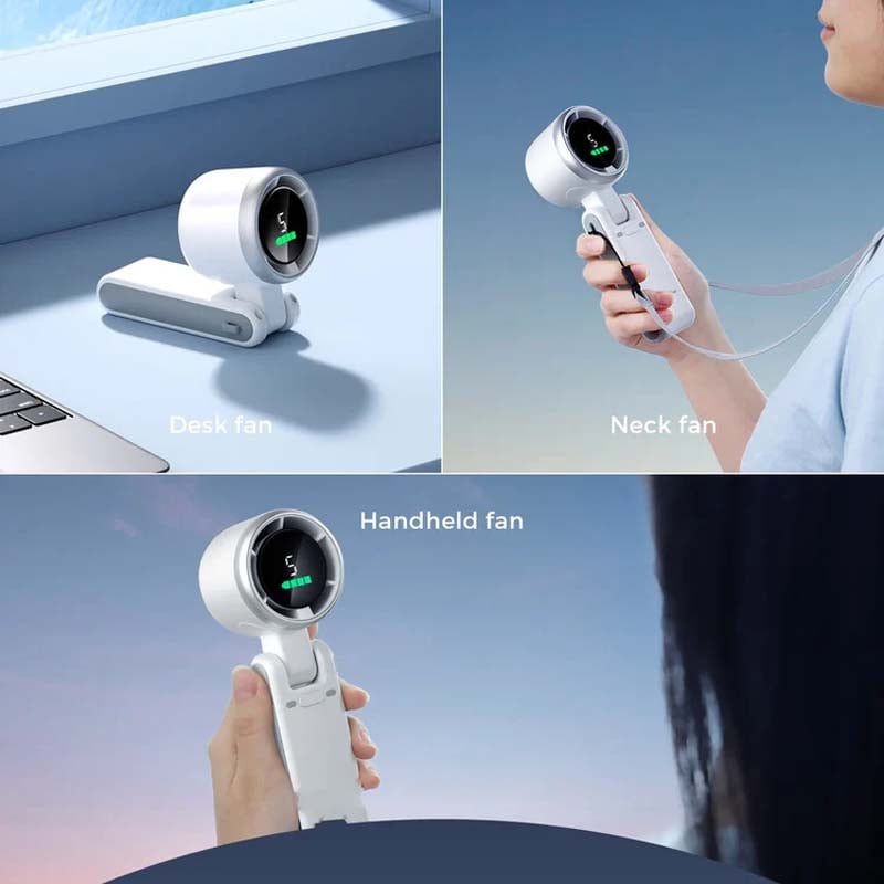 Klappbarer High-Speed Turbinen-Ventilator für die Hand