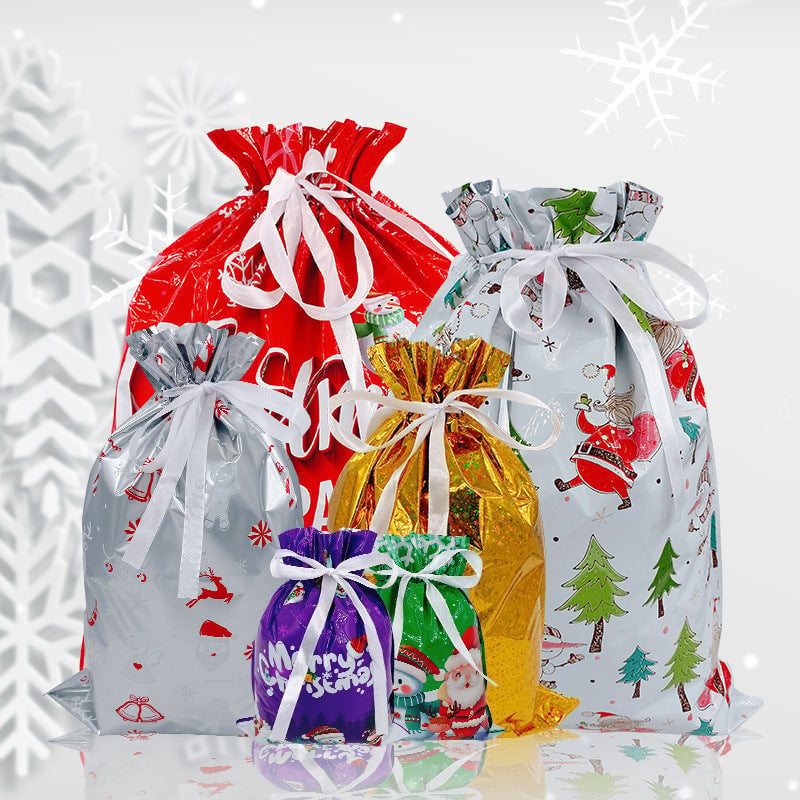 Santas Süßigkeiten-Geschenktüten