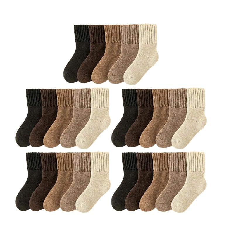 5 Pairs of Thick and Comfortable Socks