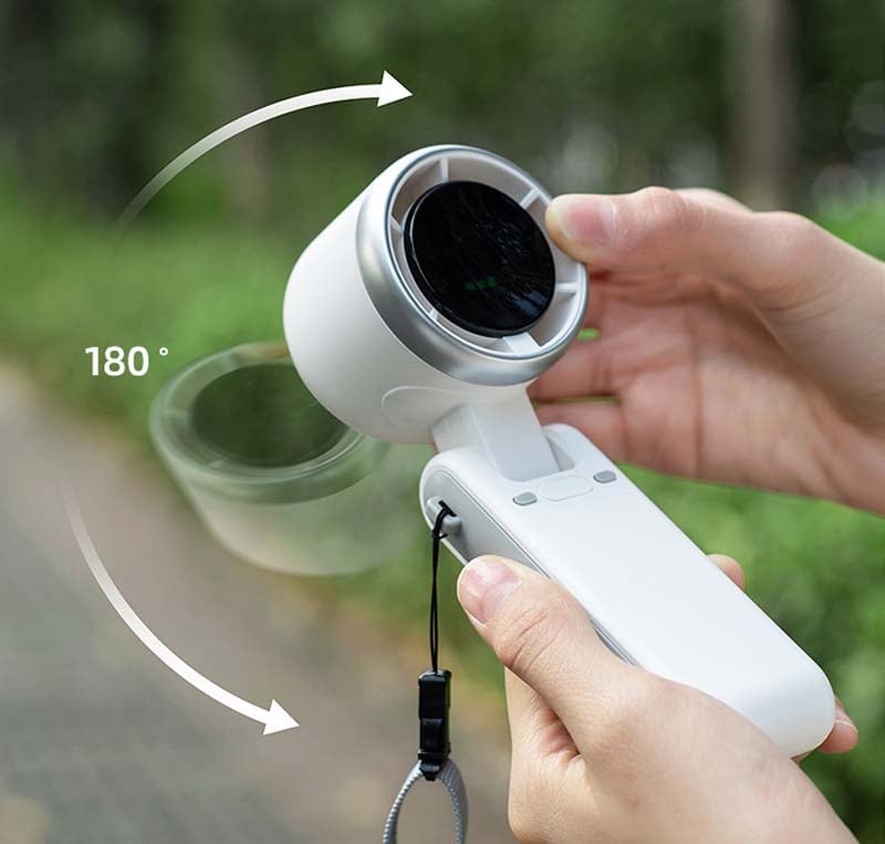 Klappbarer High-Speed Turbinen-Ventilator für die Hand