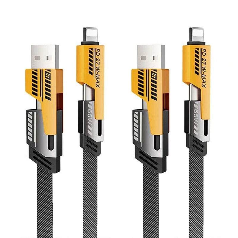 4 in 1 PD 65W Schnellladekabel🔥 Kaufen Sie 2 und erhalten Sie 1 gratis🔥