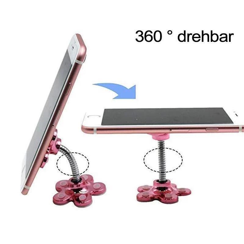 360 ° Drehbarer Blumen Handyhalter