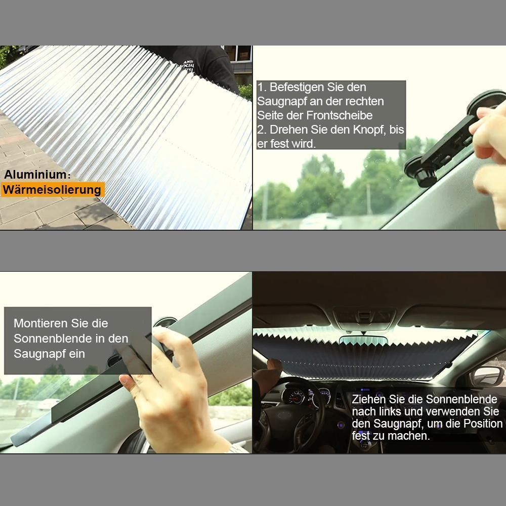 🔥sommer heißer verkauf-50% Rabatt🚗Faltbare Auto Windschutzscheibe Sonnenblende