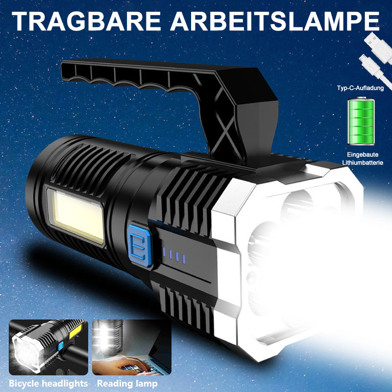 Multifunktionale LED-Taschenlampe mit hoher Helligkeit