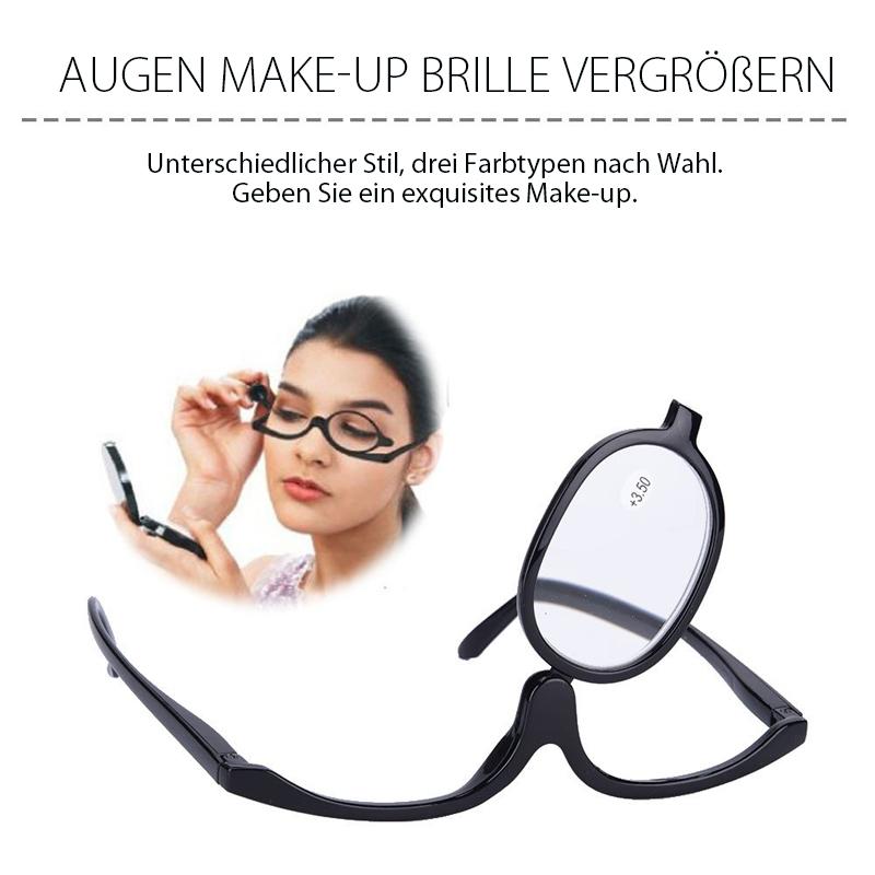 Klare Make-up-Brille