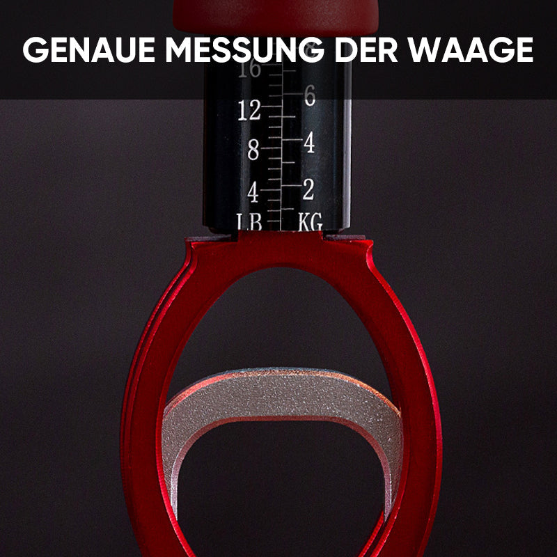 Fischkontrollgerät aus Aluminiumlegierung mit Wiegung