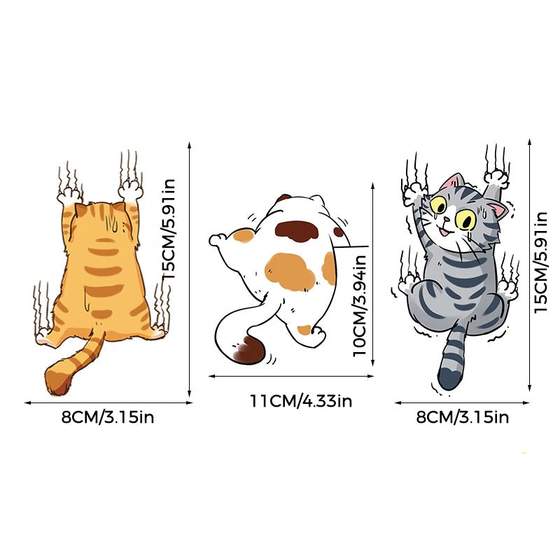 ✨Niedliche Katze Cartoon Auto Aufkleber