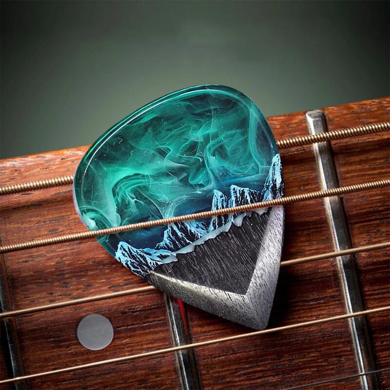 Nordlichter Gitarre Plektrum - Bestes Geschenk für Musiker