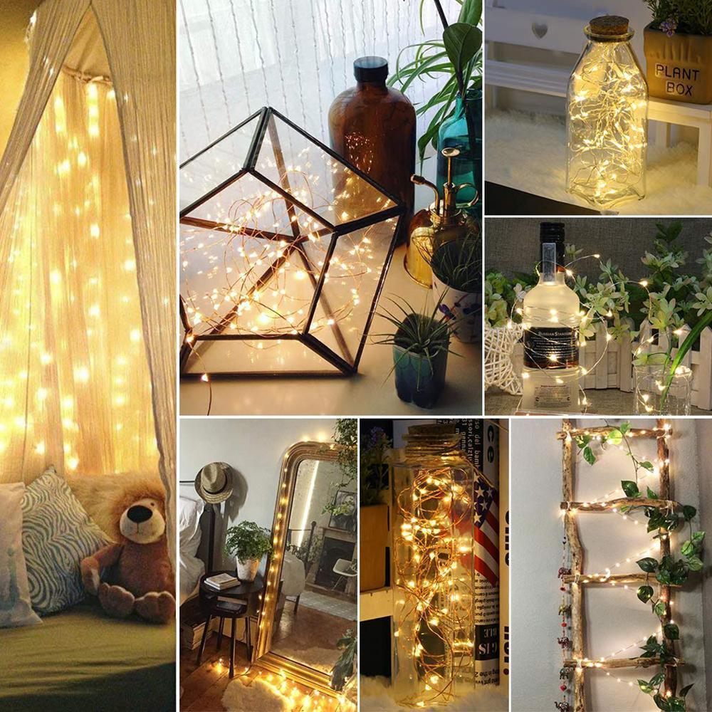 🍾LED-Weinflaschenlichter Kork Nachtlicht DIY Decor Lift