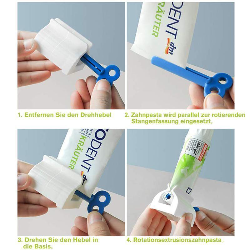 Recycelbarer umweltfreundlicher Zahnpasta-Quetscher