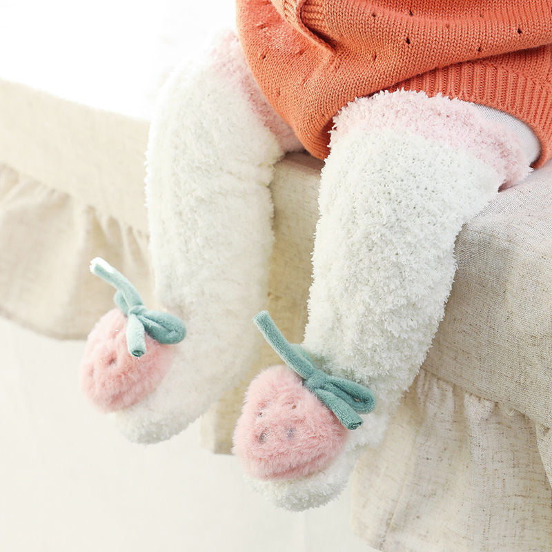 🎁Flauschige Wintersocken für Babys👼